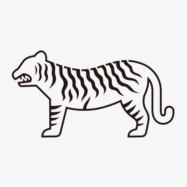 关键词 : 老虎,动物剪影[声明] 觅元素所有素材为用户免费分享产生,若