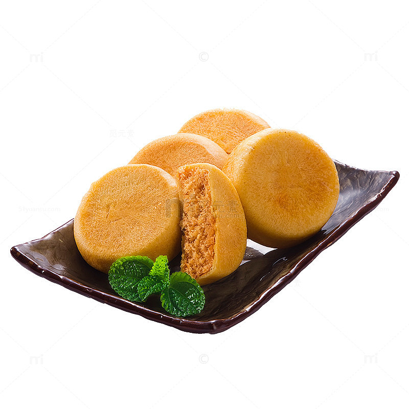 一盘肉松饼