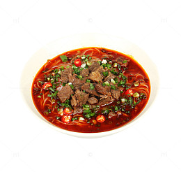 实物肉丁麻辣米线