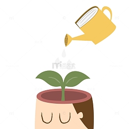 培养心灵浇水创意