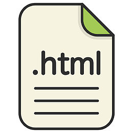 文件延伸文件格式HTML型We