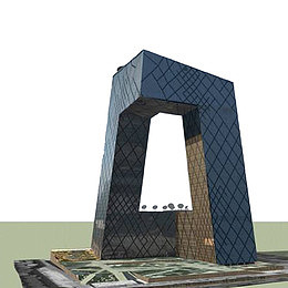 中央电视台模型