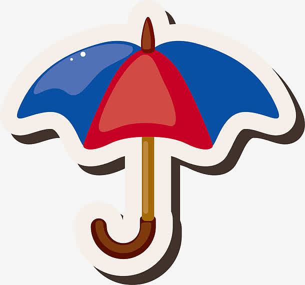多彩卡通雨伞