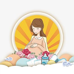 png卡通宝妈喂奶pngpng卡通科学母乳喂养漫画pngpngpng母婴剪影母子