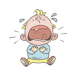大哭的宝宝