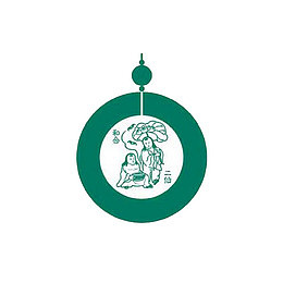 圆形平安扣形状的标志