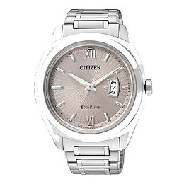 西铁城香槟情侣手表