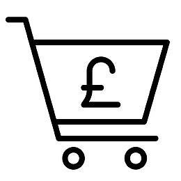 车货币电子商务金融金融英镑购物