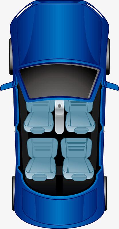 卡通俯视素材_卡通俯视图片元素-觅元素