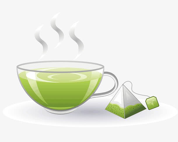 绿色的热茶