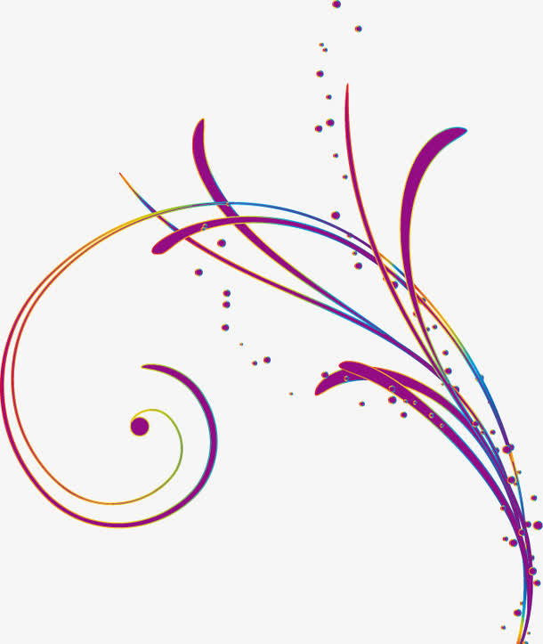 花型素材矢量图