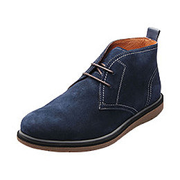 男士蓝色促销磨砂靴子