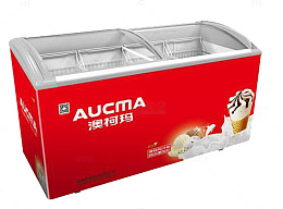 红色的冰柜