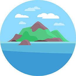 孤岛海洋
