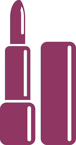 扁平网页口红化妆品icon