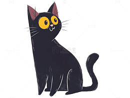 黑色猫咪