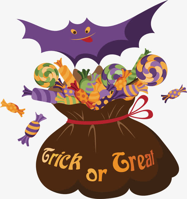 棕色口袋矢量图