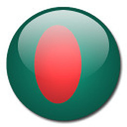 孟加拉国国旗国圆形世界旗