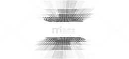 上下对称透视背景