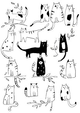 猫咪底纹