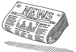 铅笔插图行业新闻报纸专题报道