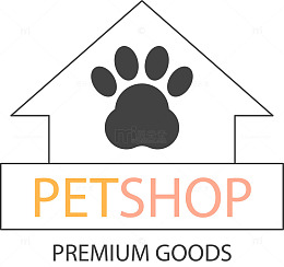 宠物店房子LOGO