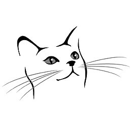 手绘猫咪
