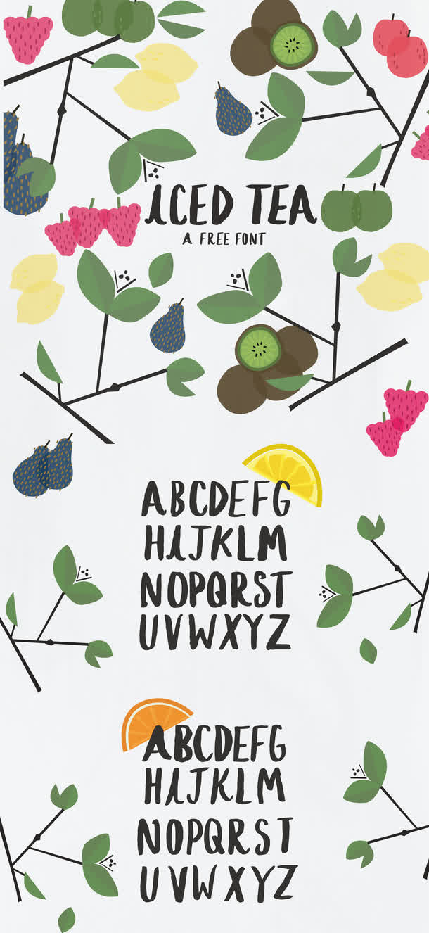 水果剪贴图背景