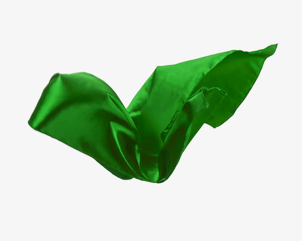 绿色布丝绸