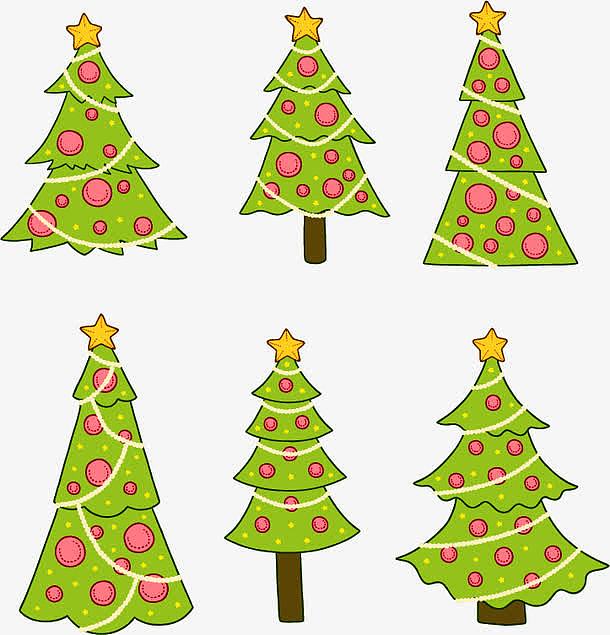 6棵圣诞树