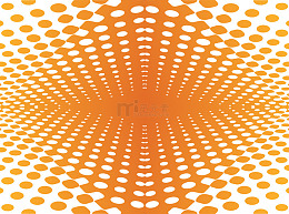 橙色圆点渐变背景