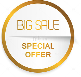 金色圆圈特价