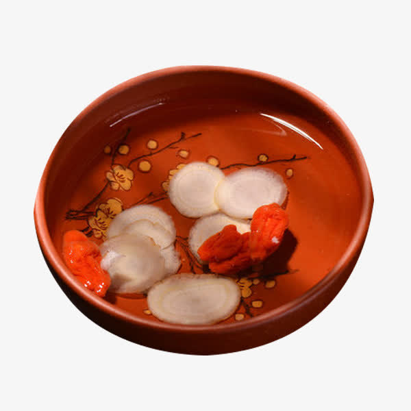 红碗里的党参汤免抠素材免费下载_觅元素51yuansu.com
