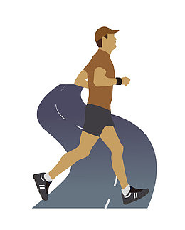 矢量运动项目长跑