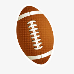 棕色橄榄球设计元素_棕色橄榄球免抠素材_觅元素51yuansu.com