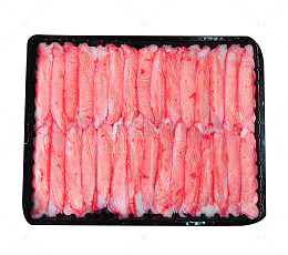 冷冻运输的蟹肉条