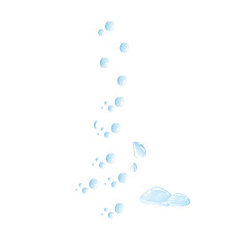 小气泡海底水泡