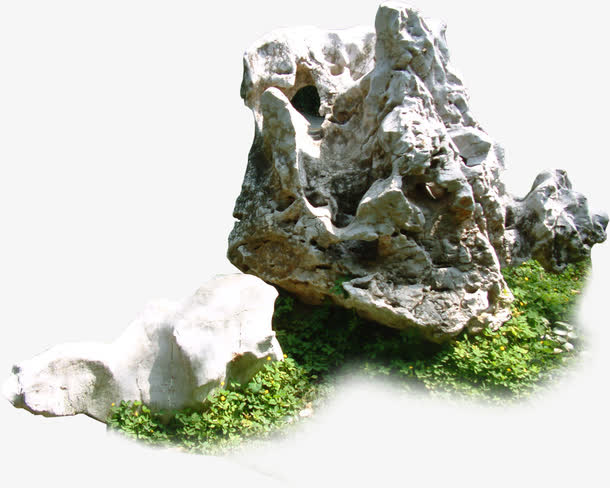 山石免抠素材免费下载_觅元素51yuansu.com