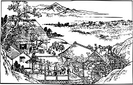 矢量手绘建筑