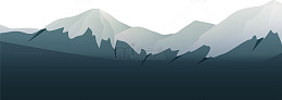 绿色清新高山