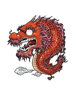 翻白眼的龙