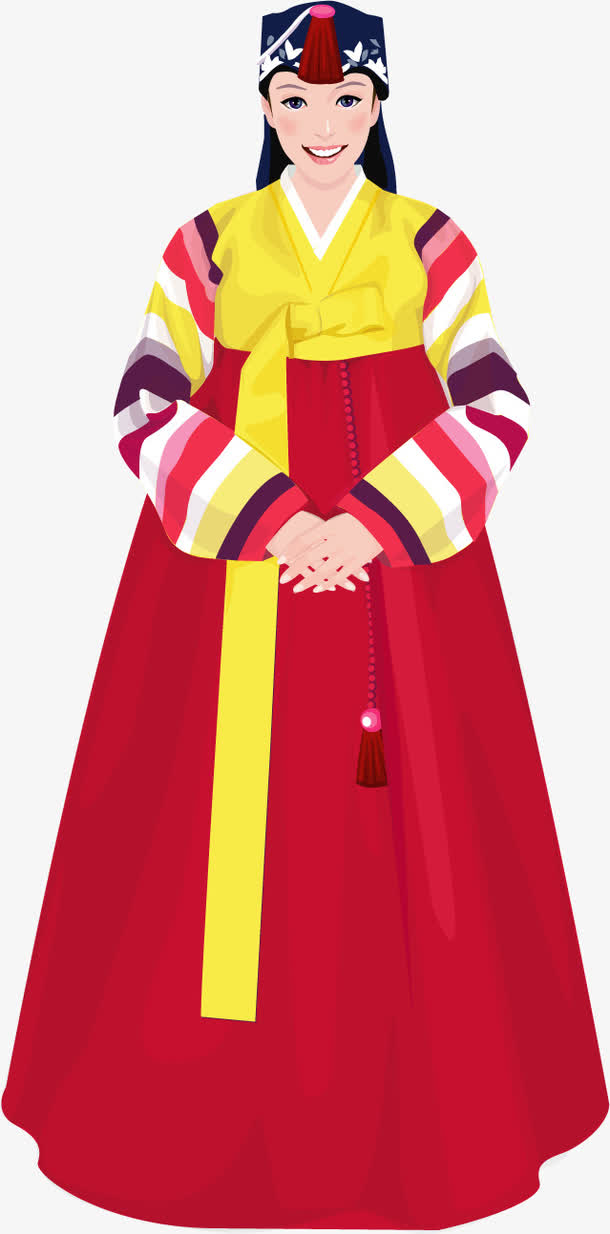 关键词 : 矢量,手绘,女孩,韩服[声明] 觅元素所有素材为用户免费分享