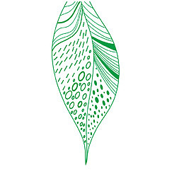 矢量绿树叶子装饰