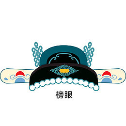 头部榜眼装饰
