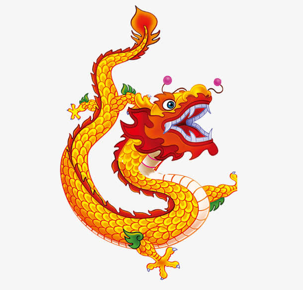 卡通神龙素材