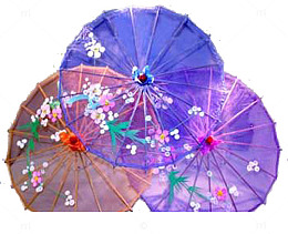 漂亮的雨伞
