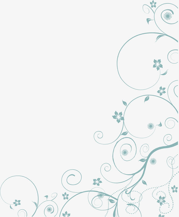 唯美边框花纹素材免费下载_觅元素