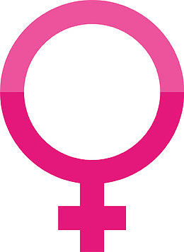粉色女性图标