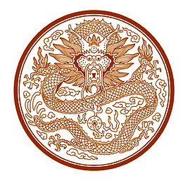 古风龙纹边框