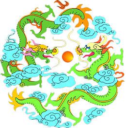 双龙戏珠